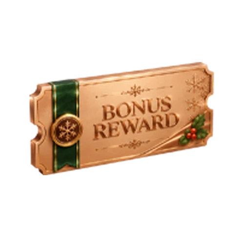 Bronze Christmas bonus reward ticket